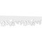 Ekena Millwork Everdale Architectural Grade PVC Running Trim, 8"H x 5/8"P x 48"L RUNP08X0625X48EVD - alternate 1